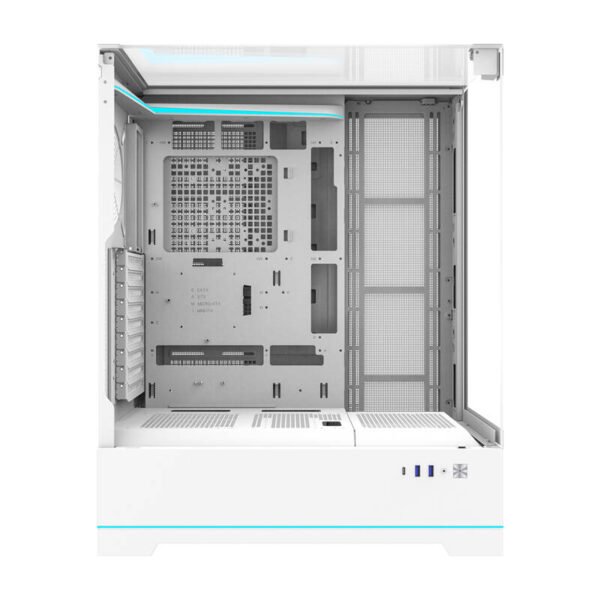 Darkflash Computer Case DY450L White without fans distributor