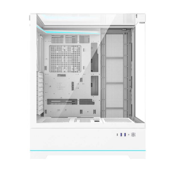 Darkflash Computer Case DY450L White without fans sk
