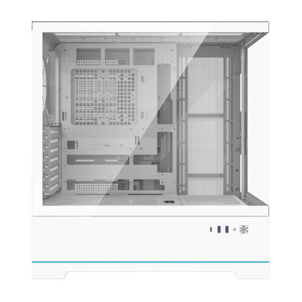 Darkflash Computer Case DY451 White without fans distributor