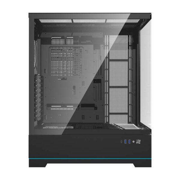 Darkflash Computer Case DY451L Black without fans distributor