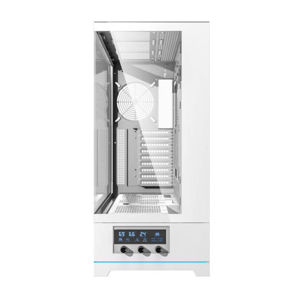 Darkflash Computer Case DY451L White without fans cena