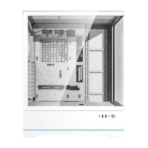 Darkflash Computer Case DY451L White without fans sk