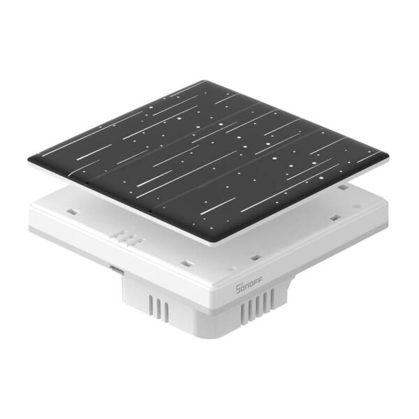 Decorative cover / panel for T5 touch wall switch SONOFF Star 3C navod