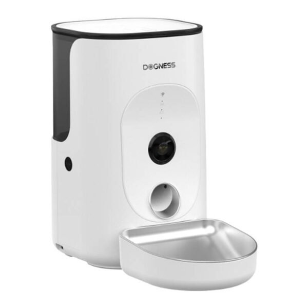 Automatic pet feeder with Camera Dogness F15 4L with stainless steel bowl (white) cena