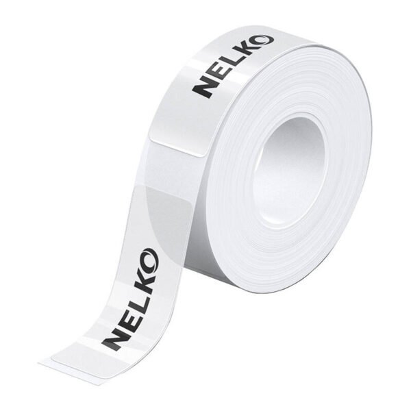 Nelko Thermal Label Half inch for label printer (Transparent