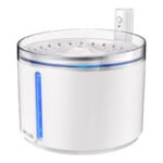 Fontána na vodu pre domáce zvieratá Dogness D08 so senzorom 2,2 l (biela)