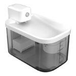 Fontána na vodu pre domáce zvieratá Dogness D13 so senzorom (biela)