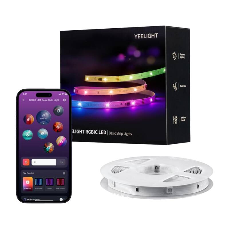 Yeelight RGBIC Led Basic Strip Lights 12m distributor
