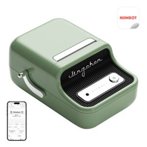 Portable label printer Niimbot B21 Pro (green)