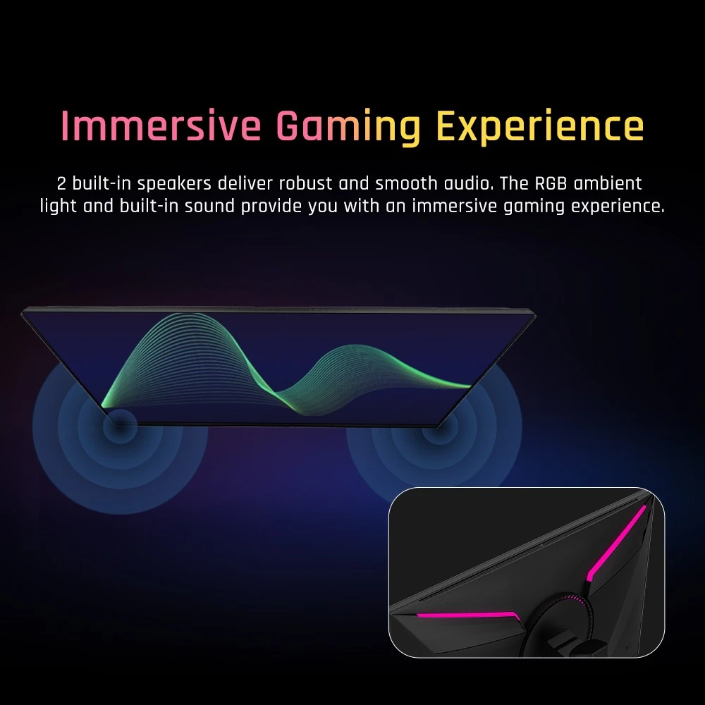 Refurbished KTC M27T20 Gaming Monitor 27 inch 2560x1440 QHD 165Hz Mini LED HVA 3ms Response Time HDMI2.0 DP1.4 Type-C USB KVM