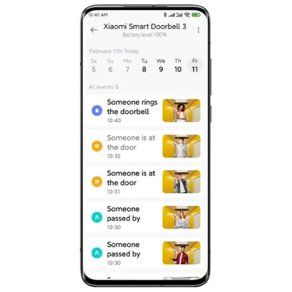 Xiaomi Smart Doorbell 3 – Obrázok 6