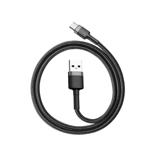 Baseus Cafule USB-C cable 2A 3m (Black+Gray) navod