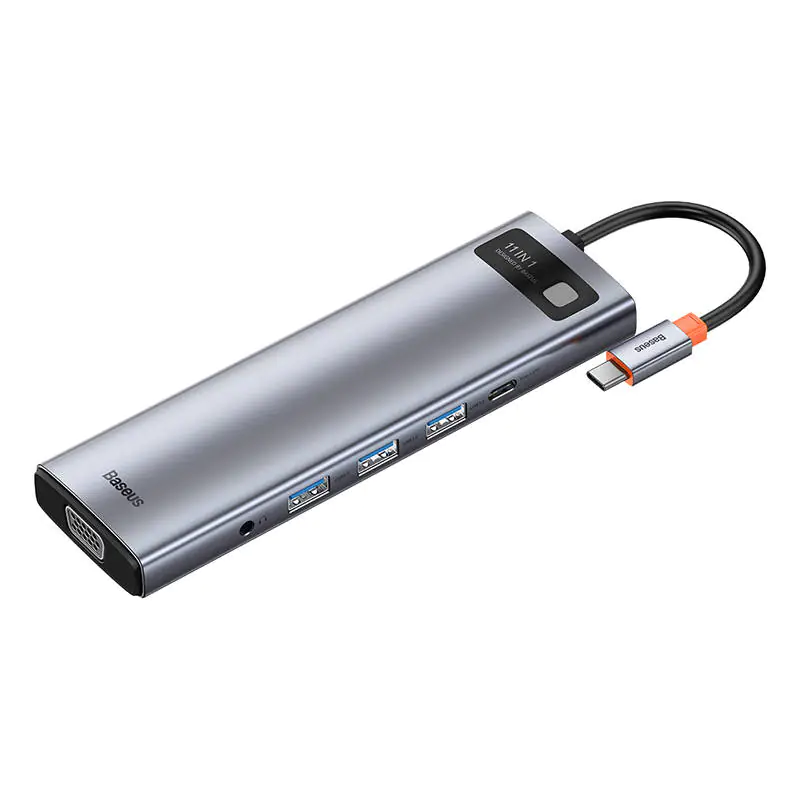 Hub 11in1 Baseus Metal Gleam Series