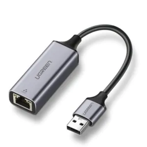 Externí adaptér UGREEN Gigabit Ethernet USB 3.0 (šedý)