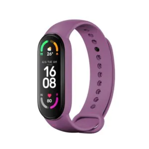 Remienok RhinoTech pre Xiaomi Mi Band 6, fialový