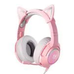 Herné slúchadlá ONIKUMA K9 Pink RGB
