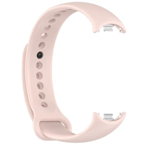 Silikónový remienok pre Xiaomi Smart Band 8 - Svetloružový – Obrázok 4