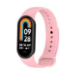 Silikónový remienok pre Xiaomi Smart Band 8 - Ružový
