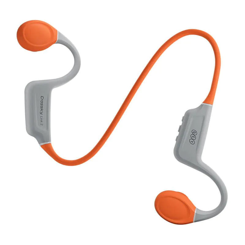 Earphones QCY T25 (grey+ orange) sk